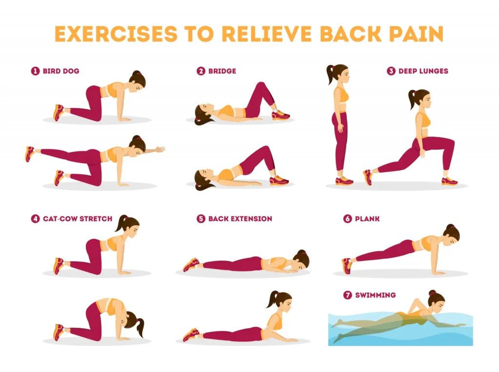 Best lower back exercises for pain